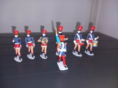 Lot figurines de plomb - lot,