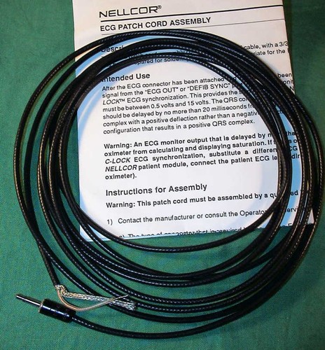 Cable nellcor ecg defi - ecg,