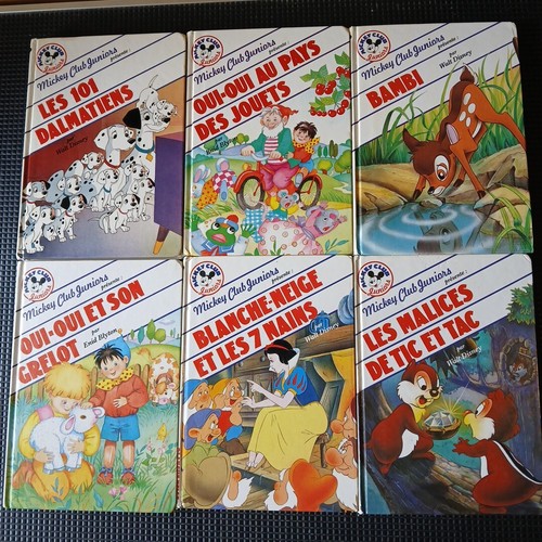 Lot livres disney mickey - livres,
