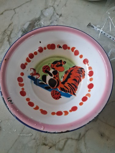 Bassine tôle émaillée - , en