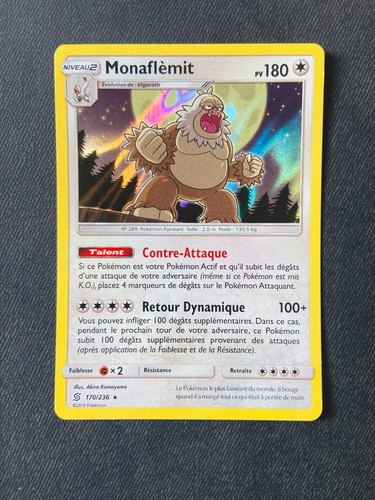 Carte pokémon monaflemit - pokémon,