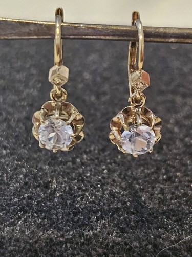 Boucle oreilles 18 k - or,