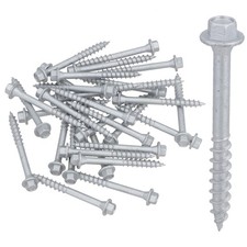 Vis à bois couchette en bois 63 mm pour traverses de chemin de fer tête...