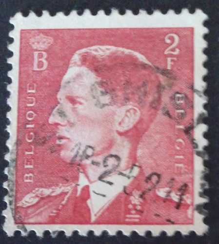 Timbre belgique roi baudouin - timbre,