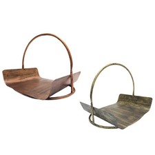 Porte-bûches pour cheminée