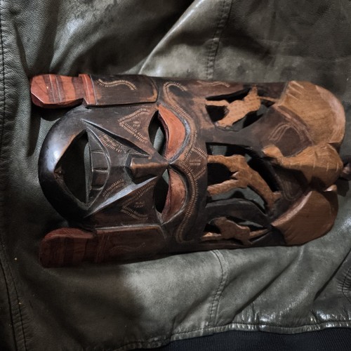 Masque africain kénya - kénya, bois