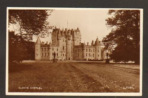 Glamis castle belle - glamis, (ecosse)