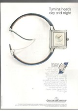 Jaeger Lecoultre Publicité Montre Reverso Duetto 2001 1 Page Originale