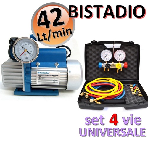 Pompe vide double étage 42 - a,