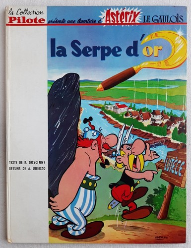 Asterix serpe d or - asterix,