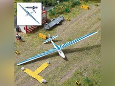 BUSCH Planeur bleu avec