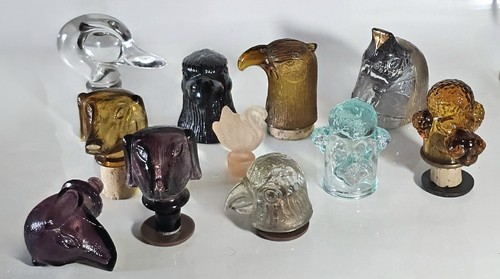 Lot bouchons carafe flacon - 11,