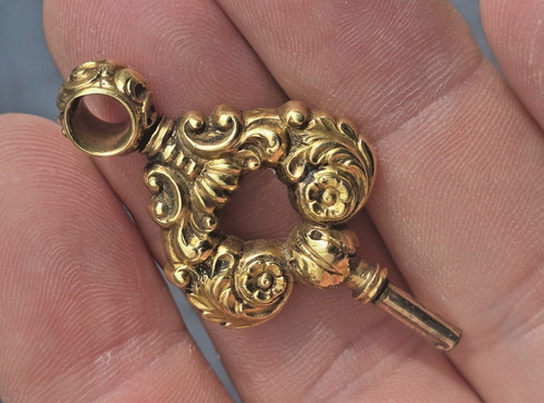 Clé montre gousset gold - montre,