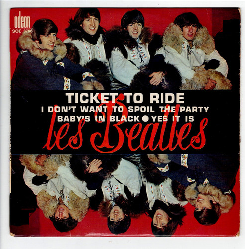 The beatles ticket - beatles, ride