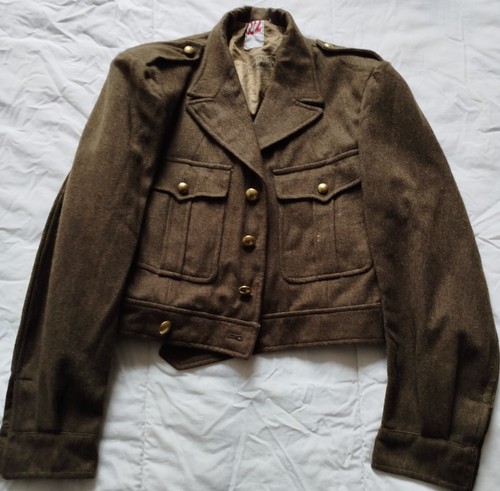 Blouson ike battle dress laine - ike,