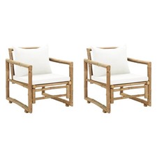 2x Chaises de Jardin avec