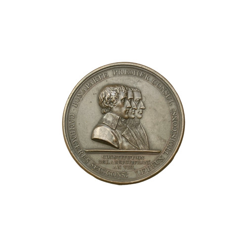 Médaille bonaparte pose de - bonaparte,,