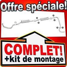 Ligne pot d'échappement pour