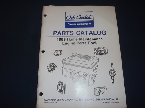 1989 cub cadet neige - cub,