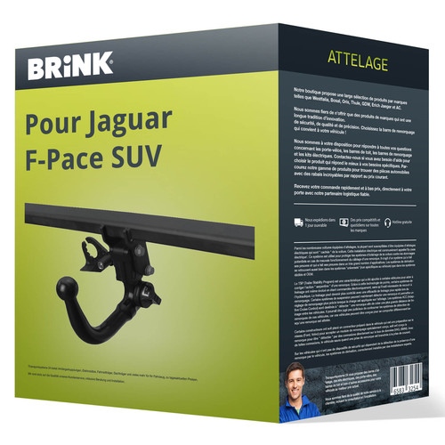 Attelage pour jaguar pace - pour,