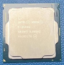 Intel Xeon E-2146G 6-core 12-thread LGA1151 3.50Ghz 12MB 80W CPU processor.