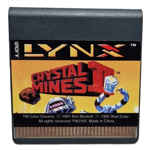 Crystal mines atari - atari, lynx