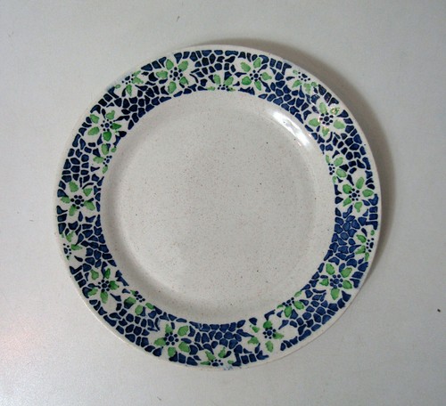 Ancienne assiette plate - ancienne,