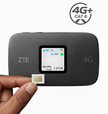 Routeur ZTE MF971 4G + LTE Cat6 Mobile Hotspot Wifi Débloqué Portable 300Mbps