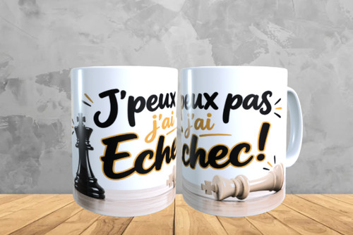 Mug humour peux pas j - humour,,
