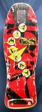 Retro! ~ (1985) G&S / Jim Gray / "Triangles" / Skateboard Deck!
