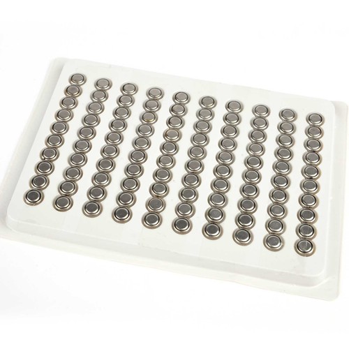 100 piles boutons - piles, 377