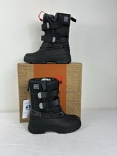 Élémenterre Moosonee Après-Ski Bottes Neige Femme Noir 36 Chaudes Neuf