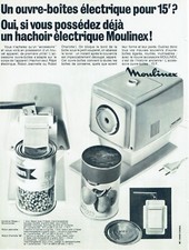 1968 Moulinex Advertising 039 Advertising Box Opener