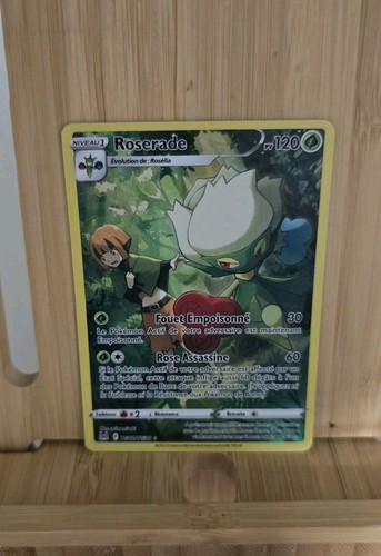 Carte pokémon roserade - carte,