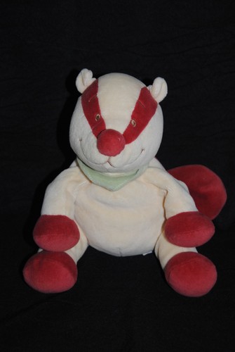 Peluche doudou blaireau