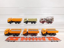 6x wiking H0 1:87 Camion MB Bétonnières Benne Avec Absetzmulde etc Mint #