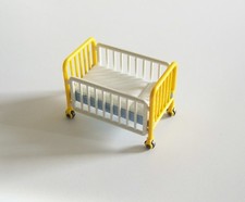 PLAYMOBIL (Y1290) HOSPITAL - cot with roulette sliding bars 4404