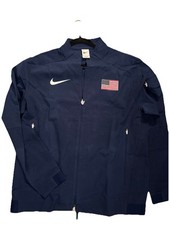 Nike USA International Team Pro Elite Blue Podium Jacket New  XL Tall AO8701 492