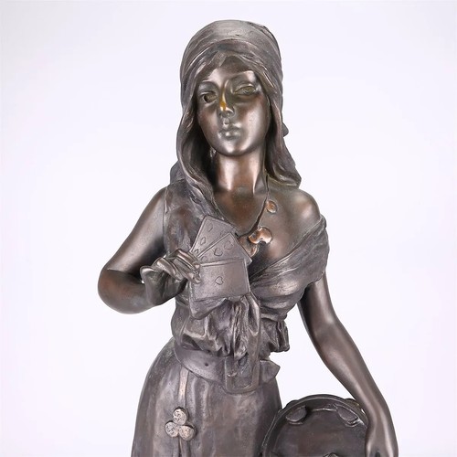 Statue bronze numérotée - statue,