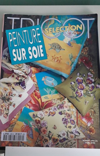 Revue peinture sur soie - sur,