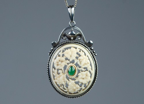 Argent pendentif antique - -,
