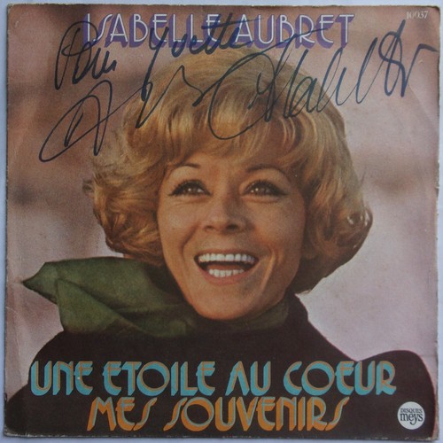 Dédicace isabelle aubret - -,