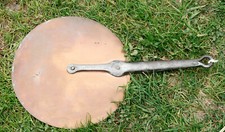 Couvercle ancien métal cuivre