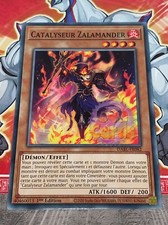 YU GI OH ZALAMANDER DABL-FR082 x 3 CATALYST Card