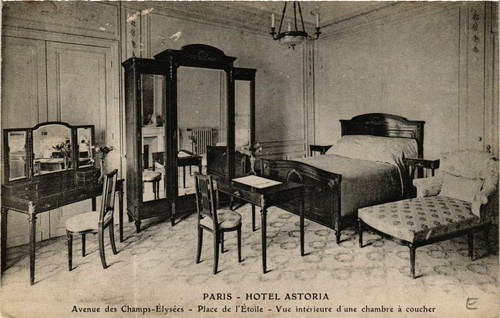 Old postcard paris - paris, 8th
