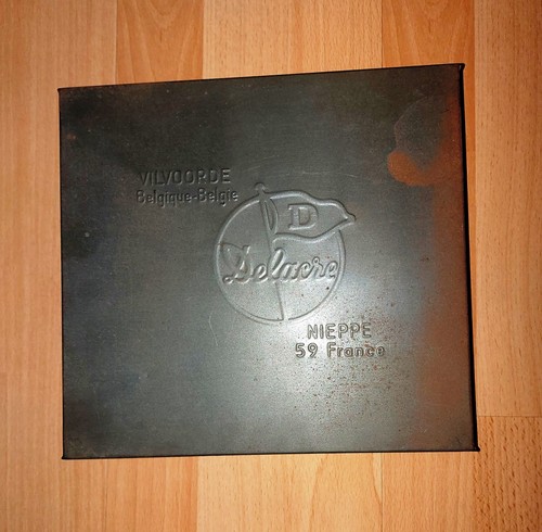 Delacre boite metal - delacre, biscuits