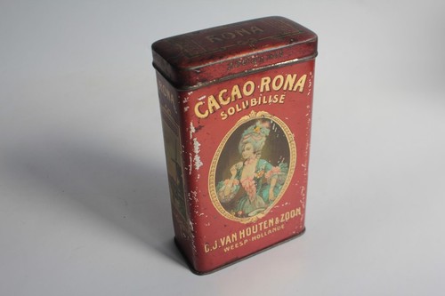 Boîte chocolats tôle