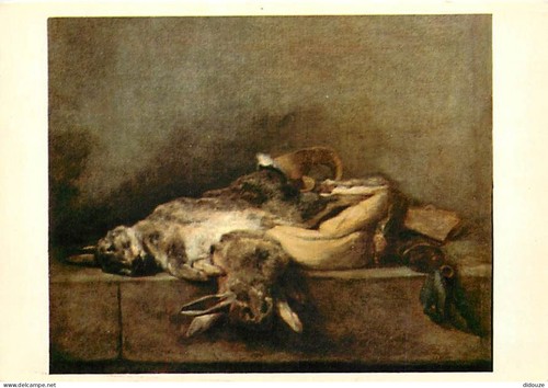 Postcard art painting - -,