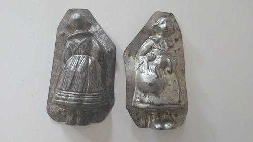 Rare ancien moule à - -,
