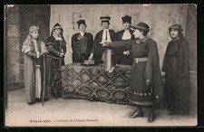 CPA Cloyes, la Farce de l´Avocat Pathelin, 1920 